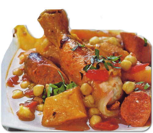 Varivo od slanutka s piletinom Varivo od slanutka s piletinom