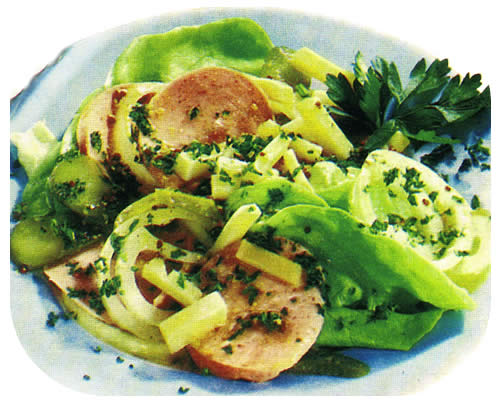 Salata od pilećih prsa Salata od pilećih prsa