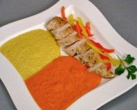 Pečena pileća prsa u umaku od paprika Pečena pileća prsa u umaku od paprika