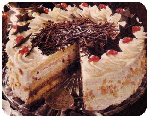 Božićna torta sa zvjezdicama Božićna torta sa zvjezdicama
