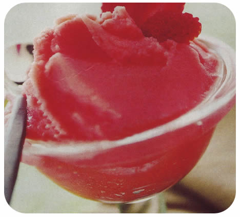 Sorbet s jagodama Sorbet s jagodama