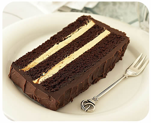 Čokoladna torta s kremom od maslaca i kave Čokoladna torta s kremom od maslaca i kave