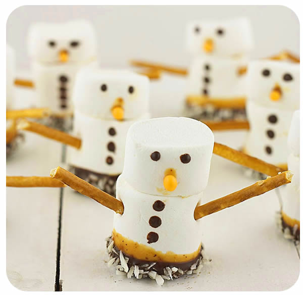 Marshmallow snjegović Marshmallow snjegović